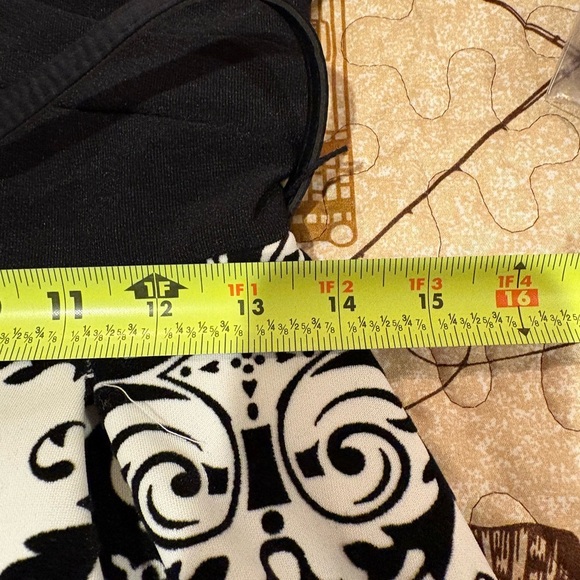 Crystal Doll Black and White Fit and Flare
Dress - Picture 15 of 16